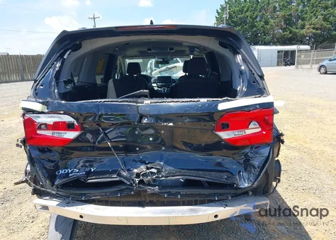 2018 Honda Odyssey Ex-L из США, поврежденный, VIN 5FNRL6H72JB065180